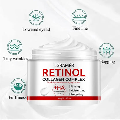 Retinol Cream Face Lifting Collagen Boost Anti Aging 